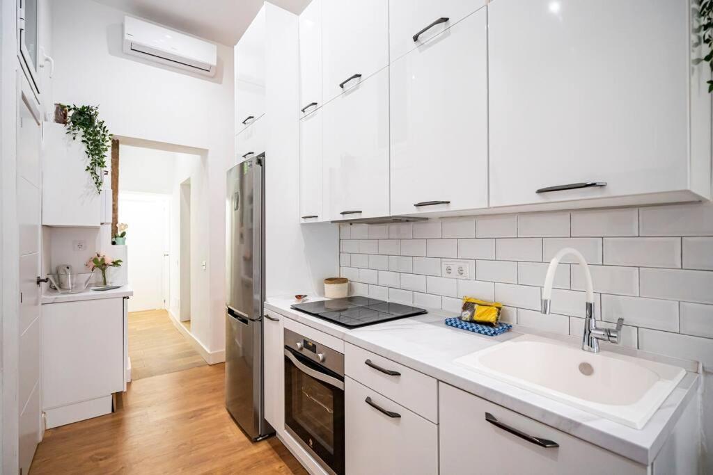 Chamberi - Quiet Flat, Ideal For Families Cas Madrid Eksteriør billede